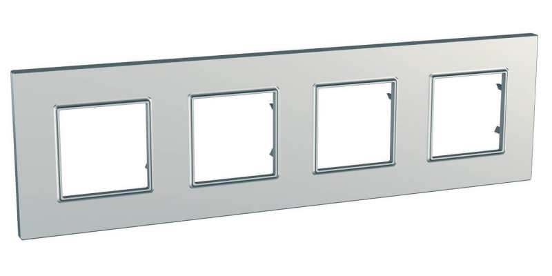 Рамка 4-постовая Schneider Electric Unica Quadro MGU6.708.55