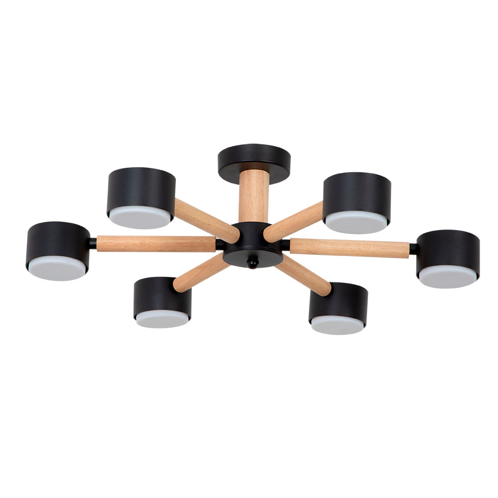 Потолочные люстры Arte Lamp Tenda A1624PL-6BK