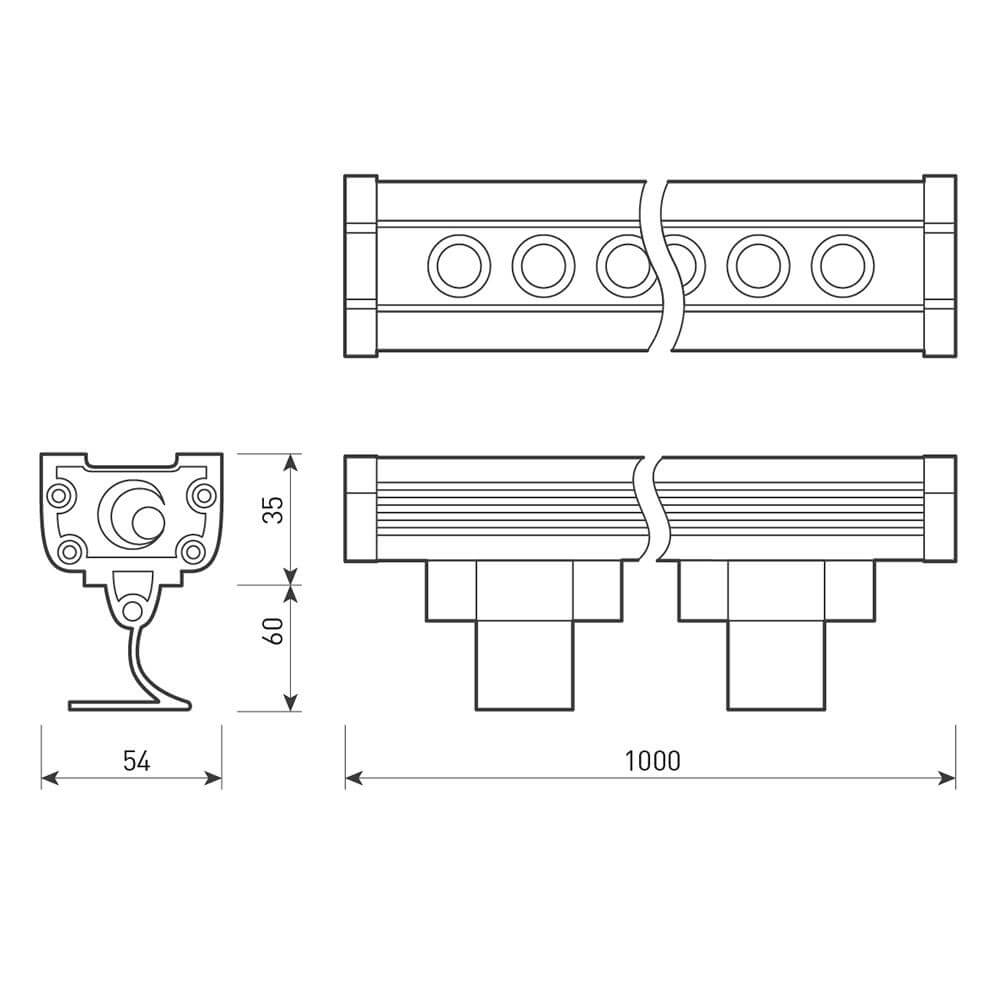 Прожектор Arlight AR-LINE-1000L-36W-220V Day 024305