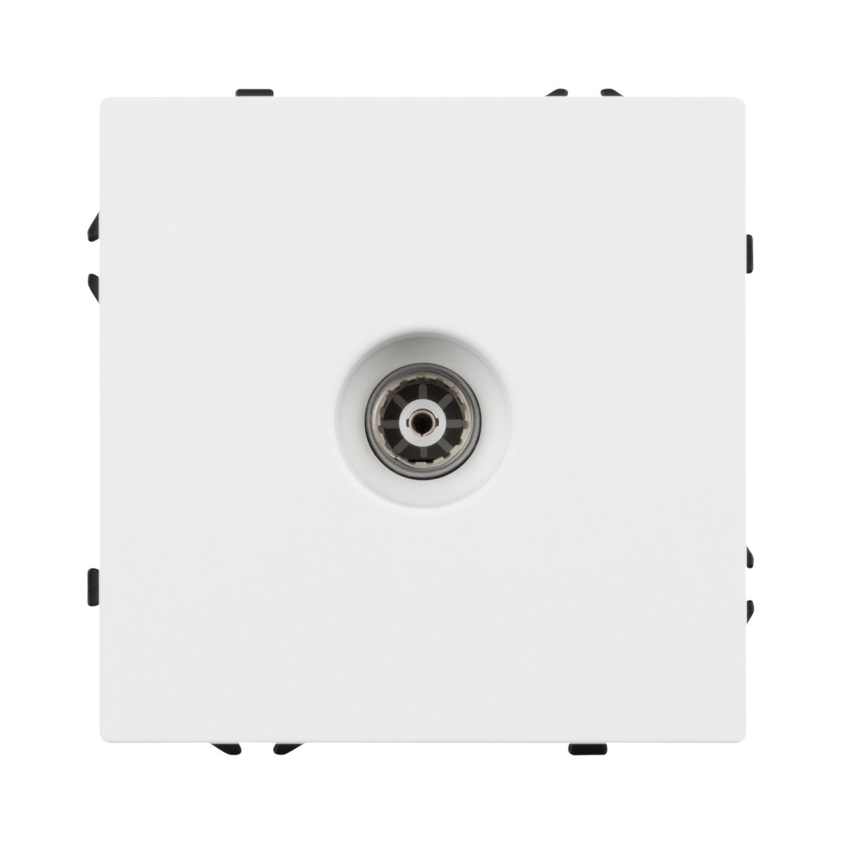 Механизм телевизионной розетки Arlight SCT-NOBE-MTV1-SFPL-WH (Белый кварц) 054292