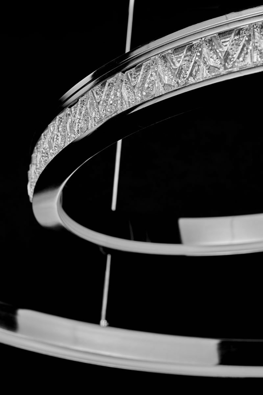 Подвесная люстра Aida LE7707/600Z Black Chrome