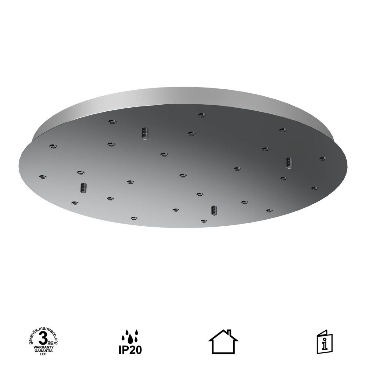 Основание потолочное 24L Mantra Modular Light Florones 9375