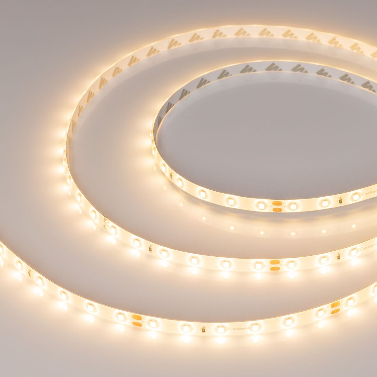 Светодиодная герметичная лента Arlight RTW-SE-A60-8mm 24V Warm2700 (4.8 W/m, IP65, 2835, 5m) 055407