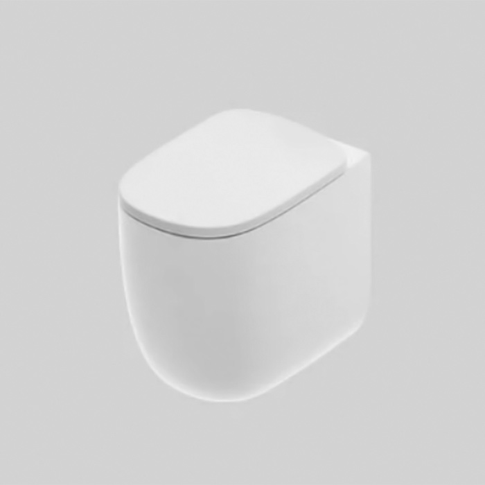 Artceram Seta Унитаз напольный Reel 36x54см., покрытие Saniglaze, цвет: белый матовый