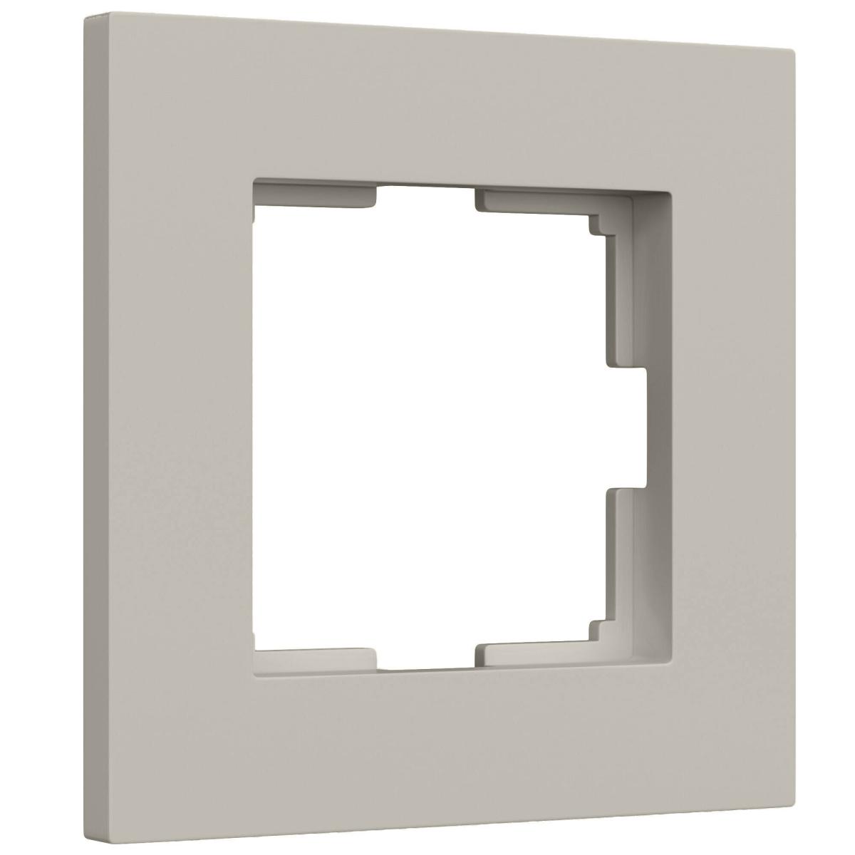 Рамка на 1 пост Werkel Slab (дымчатый софт) W0012917 4690389218392 a071622