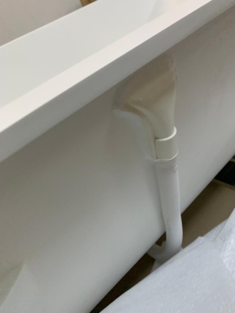 Knief Shape Ванна 180x80x60cм., встраиваемая, click-clack, цвет: белый матовый