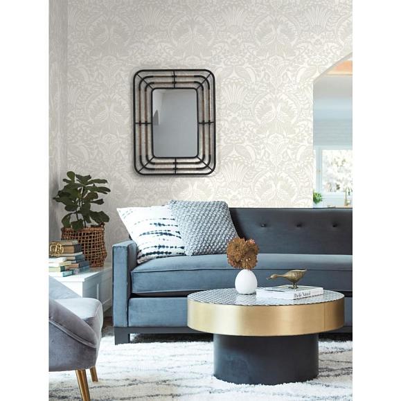 Обои York DM4997 Egret Damask Taupe