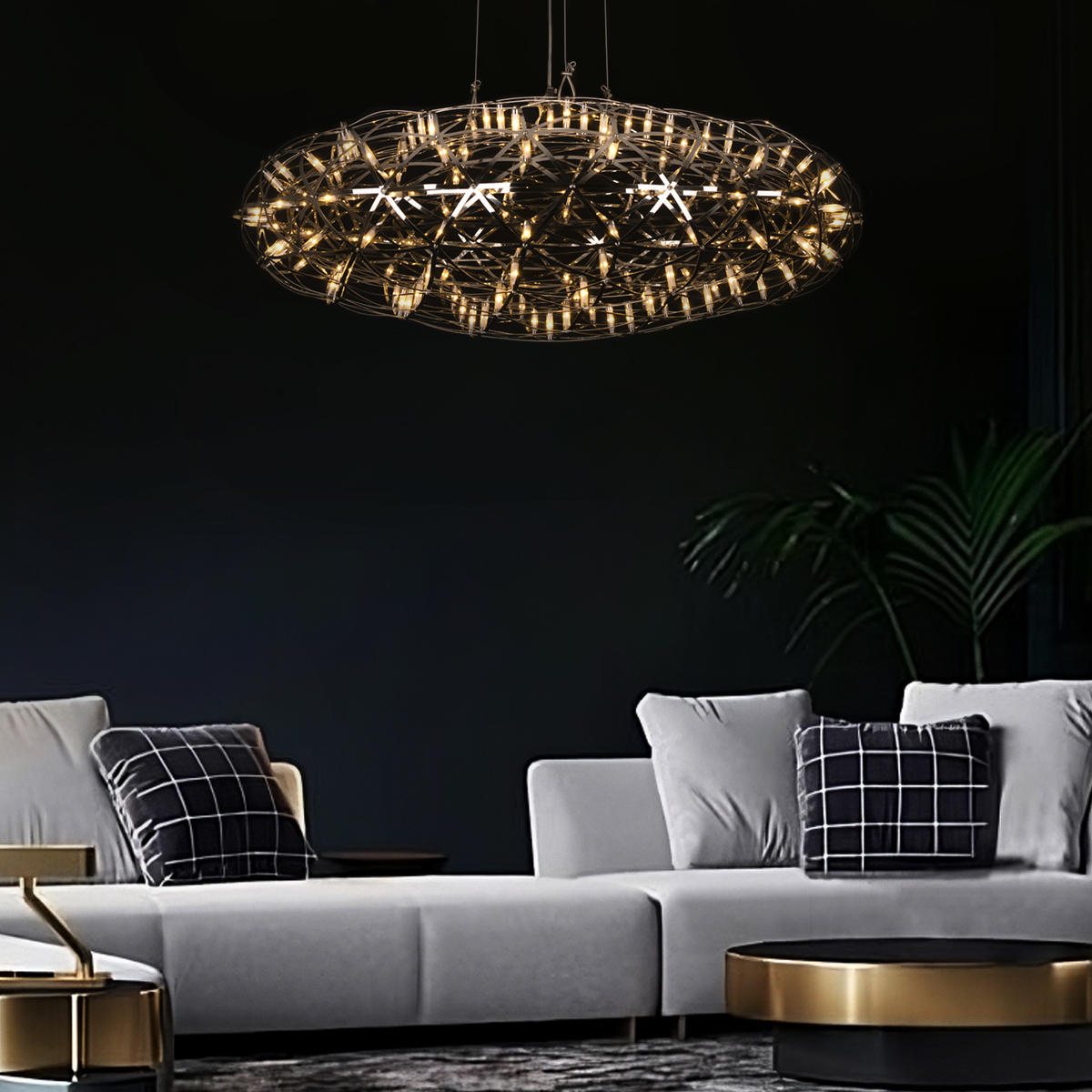 Подвесная люстра Loft IT Raimond 1898/1000 Chrome