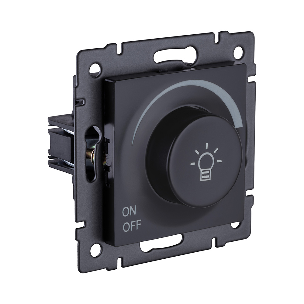 Светорегулятор универсальный 500W, черный матовый Kollinger REA-027BM для Aspekt, Eleganz, Reflex