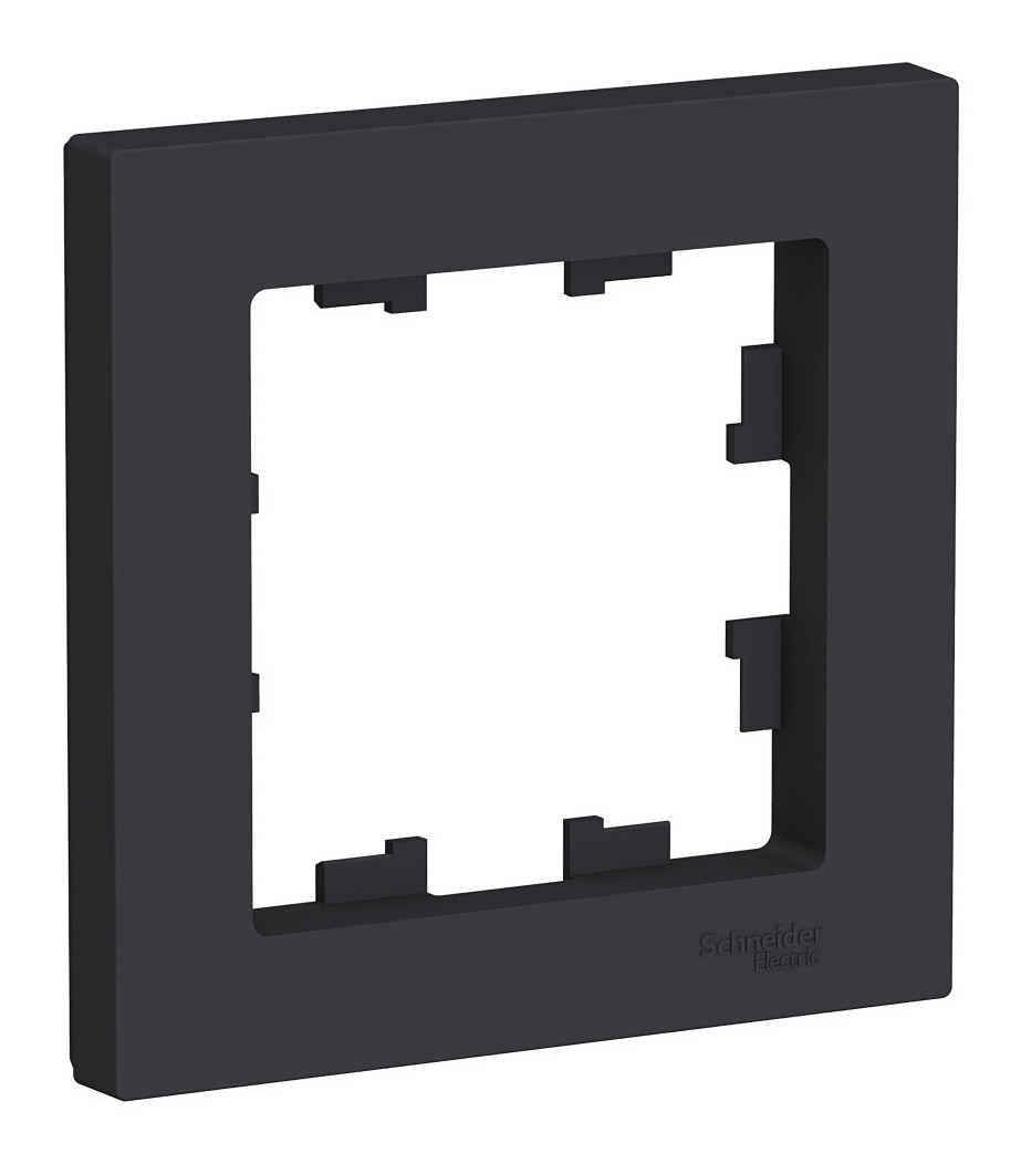Рамка 1-ая Systeme Electric AtlasDesign Карбон ATN001001