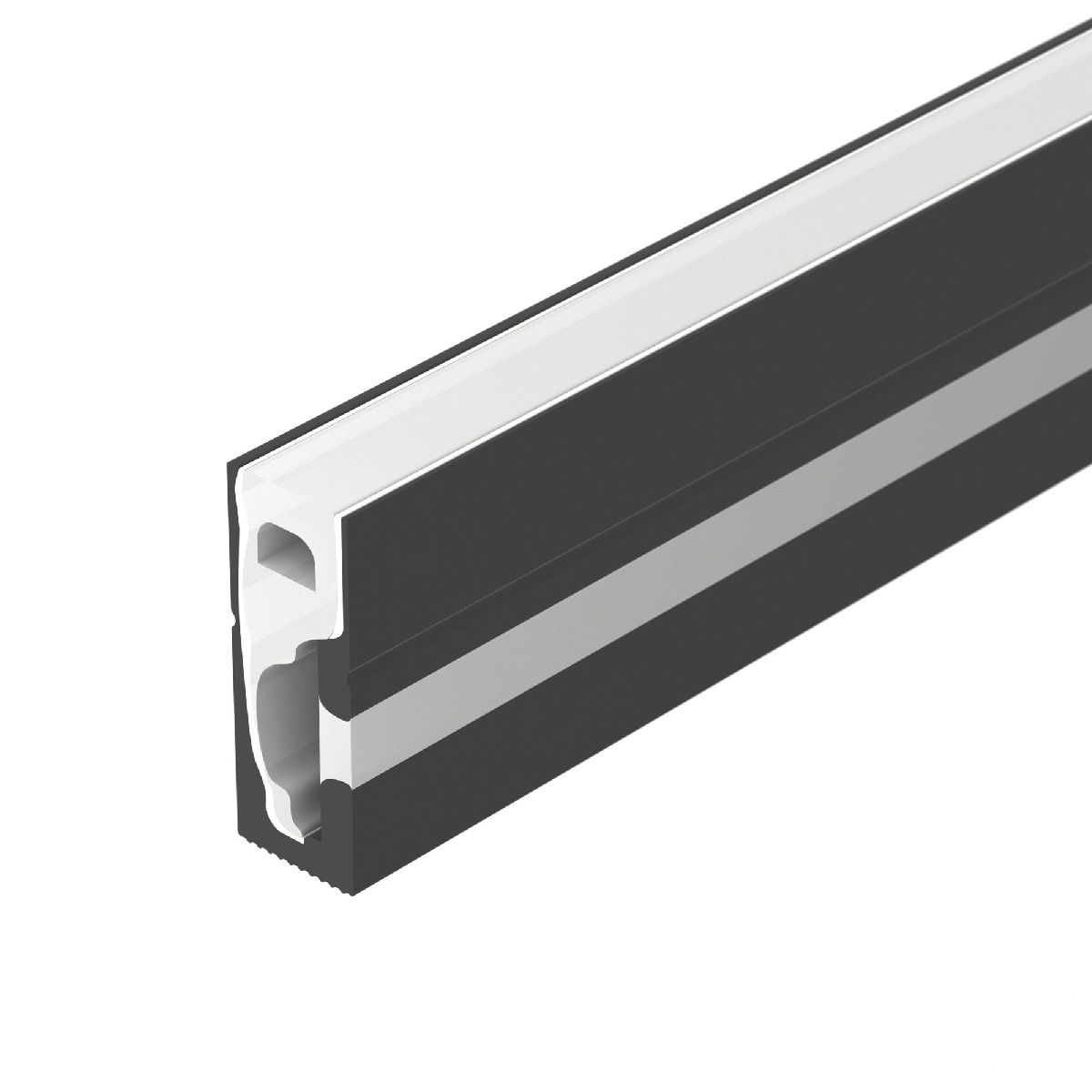 Силиконовый профиль Arlight WPH-FLEX-0616-SIDE-S9-5m BLACK 045788