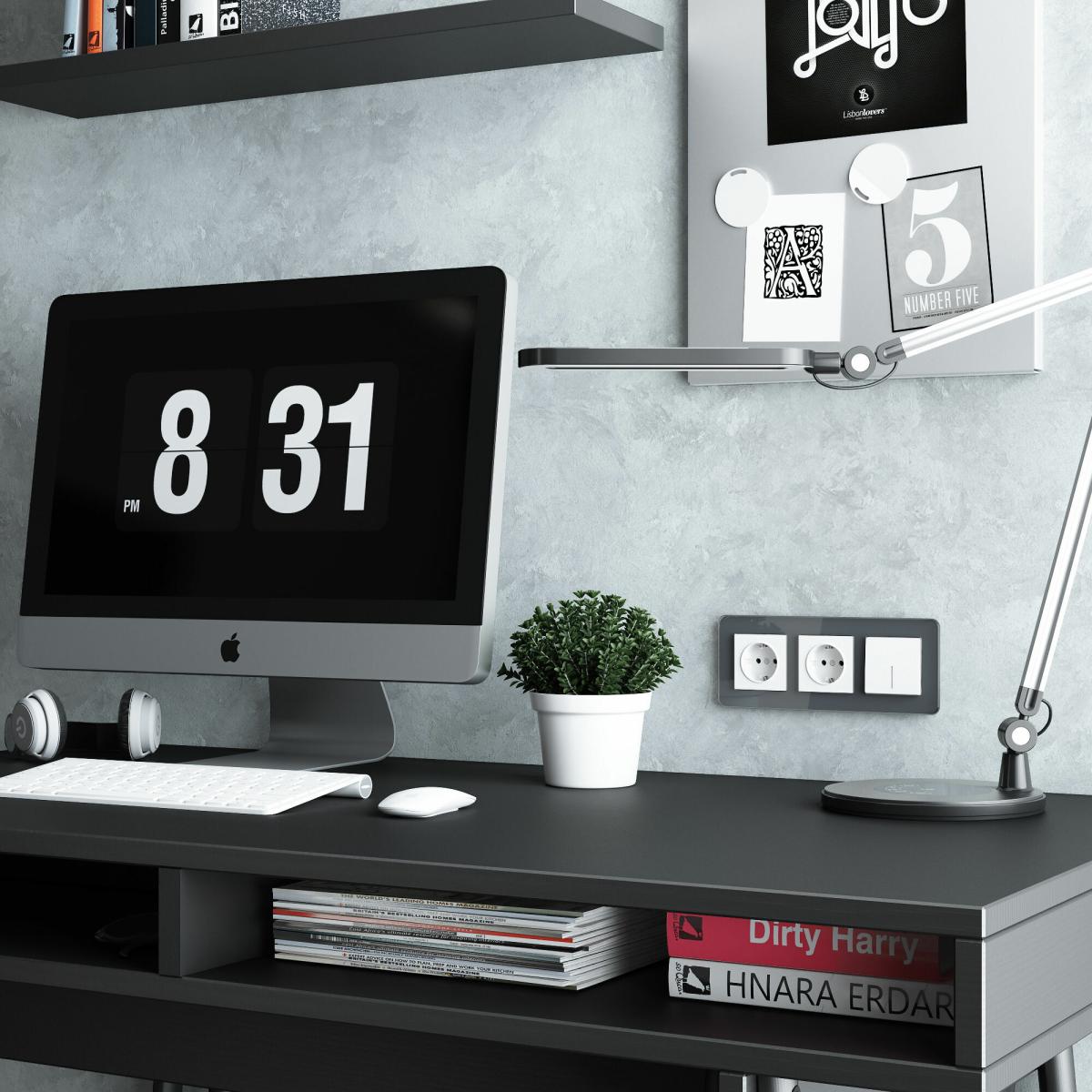 Розетка с заземлением Werkel 4690389184703 W1171061