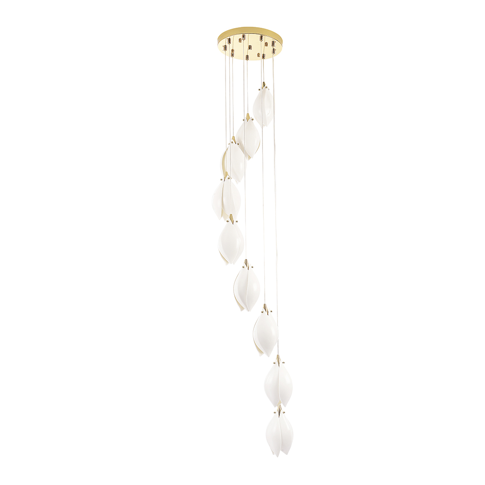 Каскадная люстра Crystal Lux FLOWERS SP9