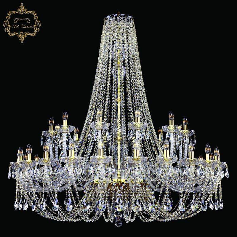 Подвесная люстра Art Classic 11.21.24+12.530.h-152.Gd.Sp
