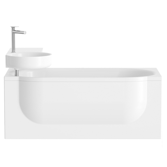 Ravak Arc Ванна 150x75см., пристенная, акриловая, P, цвет: белый