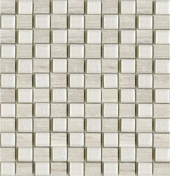 Time Text Silver Wood 2,3x2,7 29,5x28,5