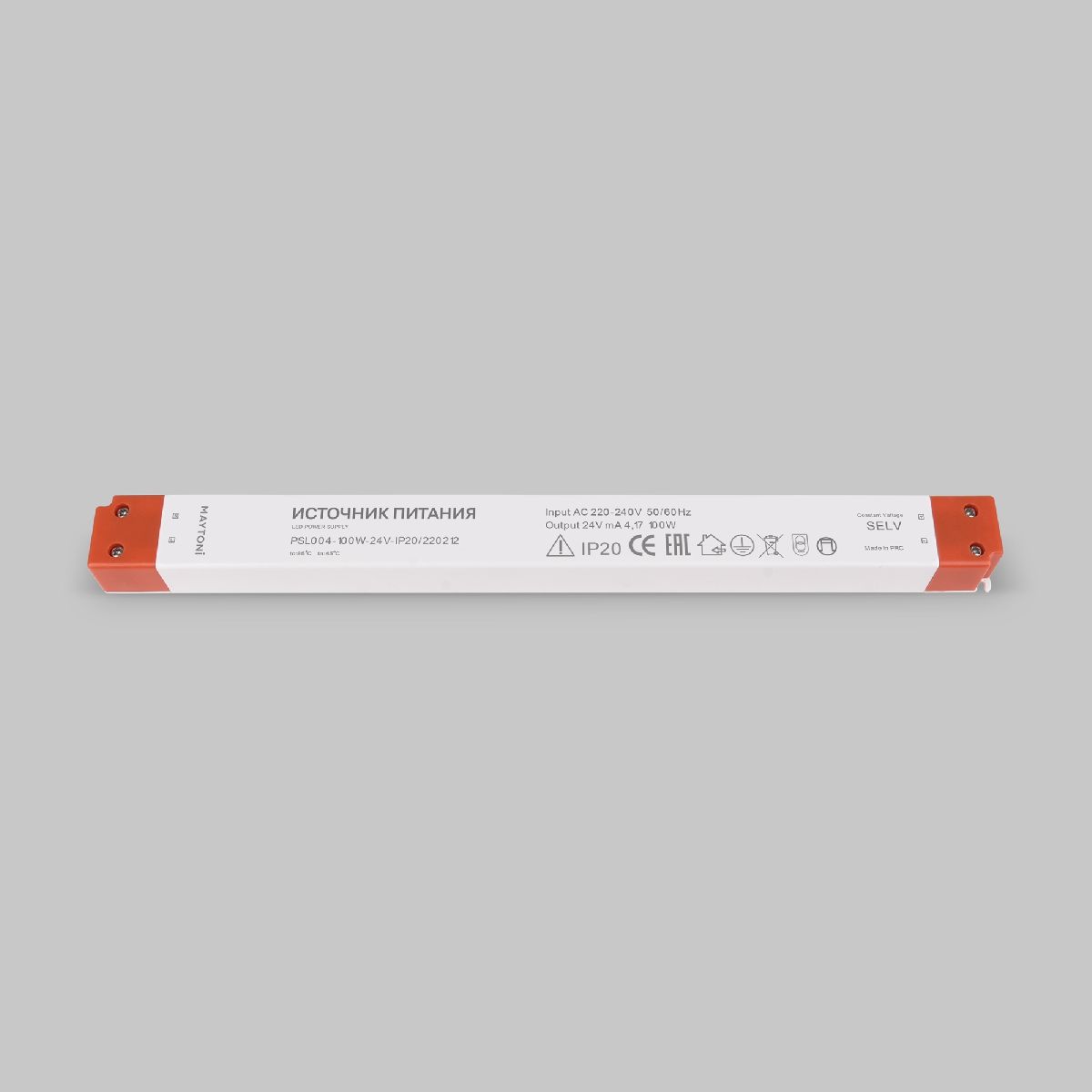Блок питания Maytoni Led strip 100Вт DC24В IP20 220212