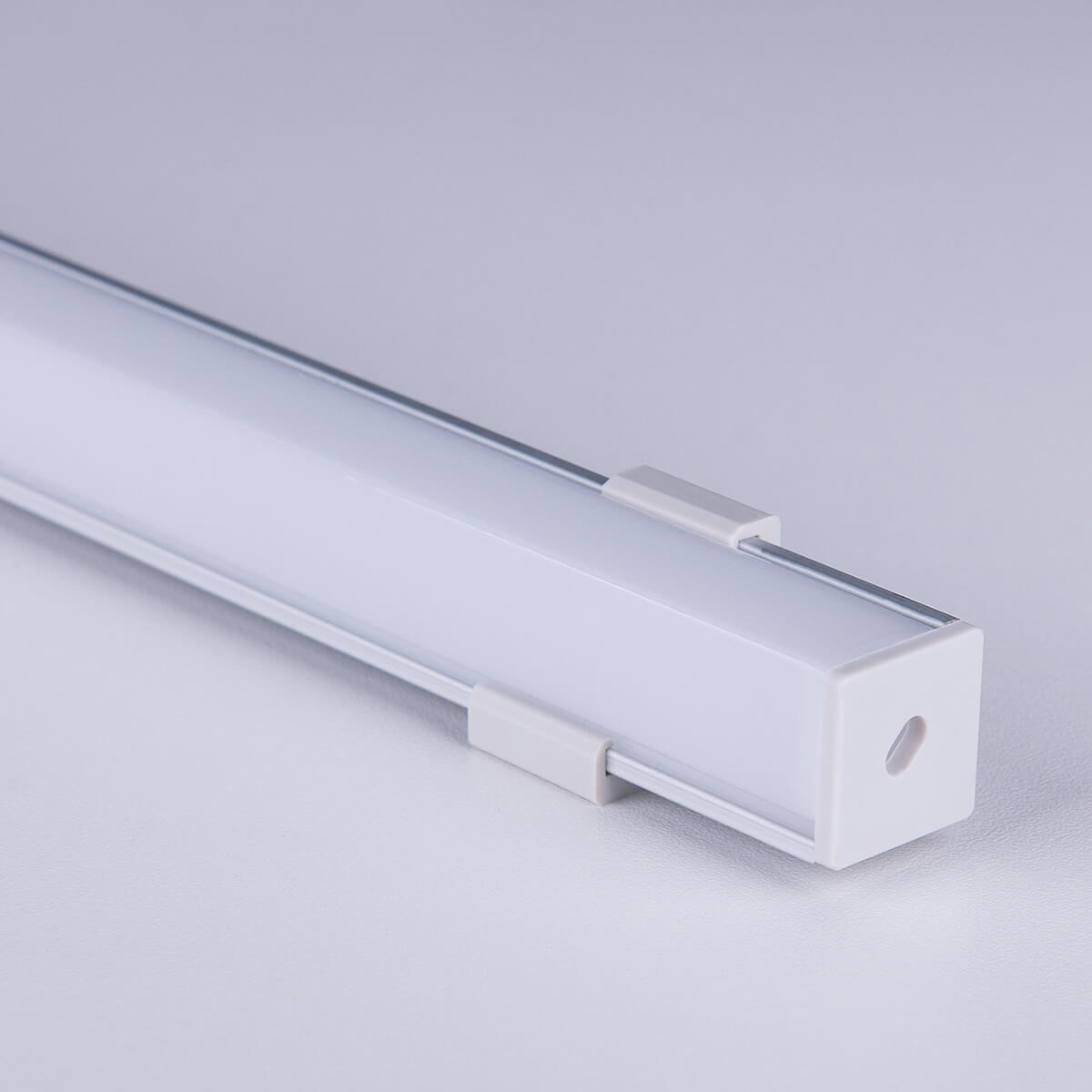 Профиль квадратный алюминиевый Elektrostandard LL-2-ALP009 4690389130915