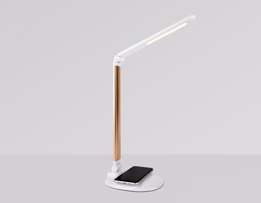 Настольная лампа с беспроводной зарядкой Ambrella Light DESK DE525