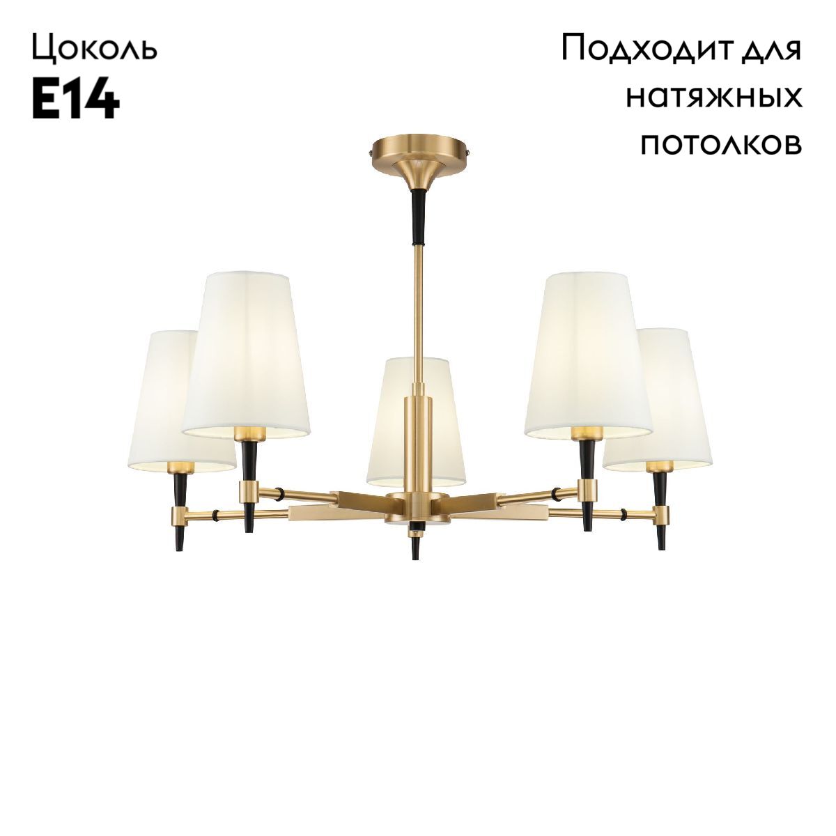 Подвесная люстра Maytoni Zaragoza H001CL-05BS