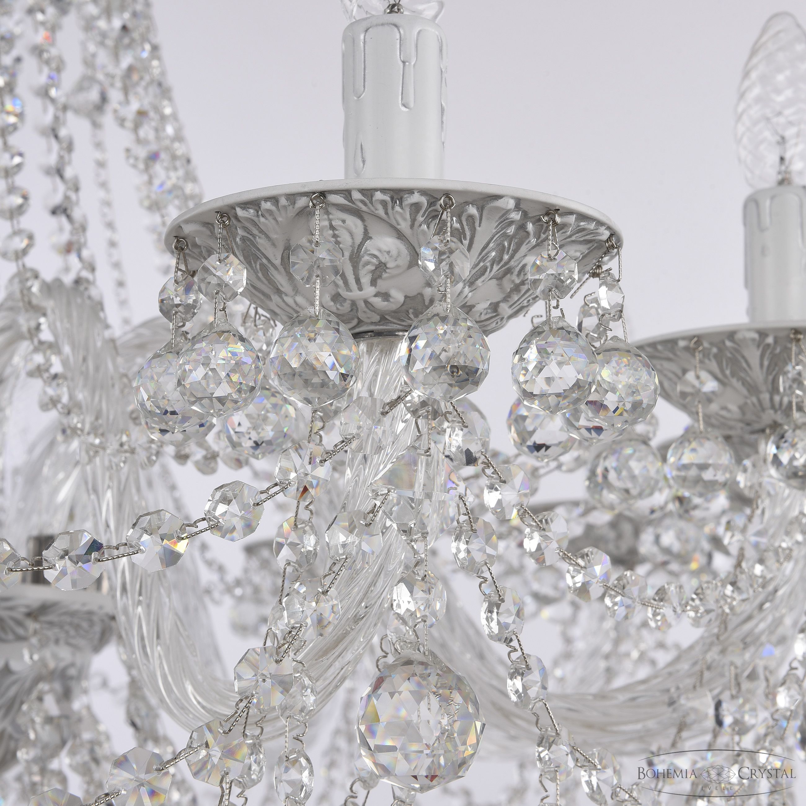 Подвесная люстра Bohemia Ivele Crystal AL16309/12/300 WMN