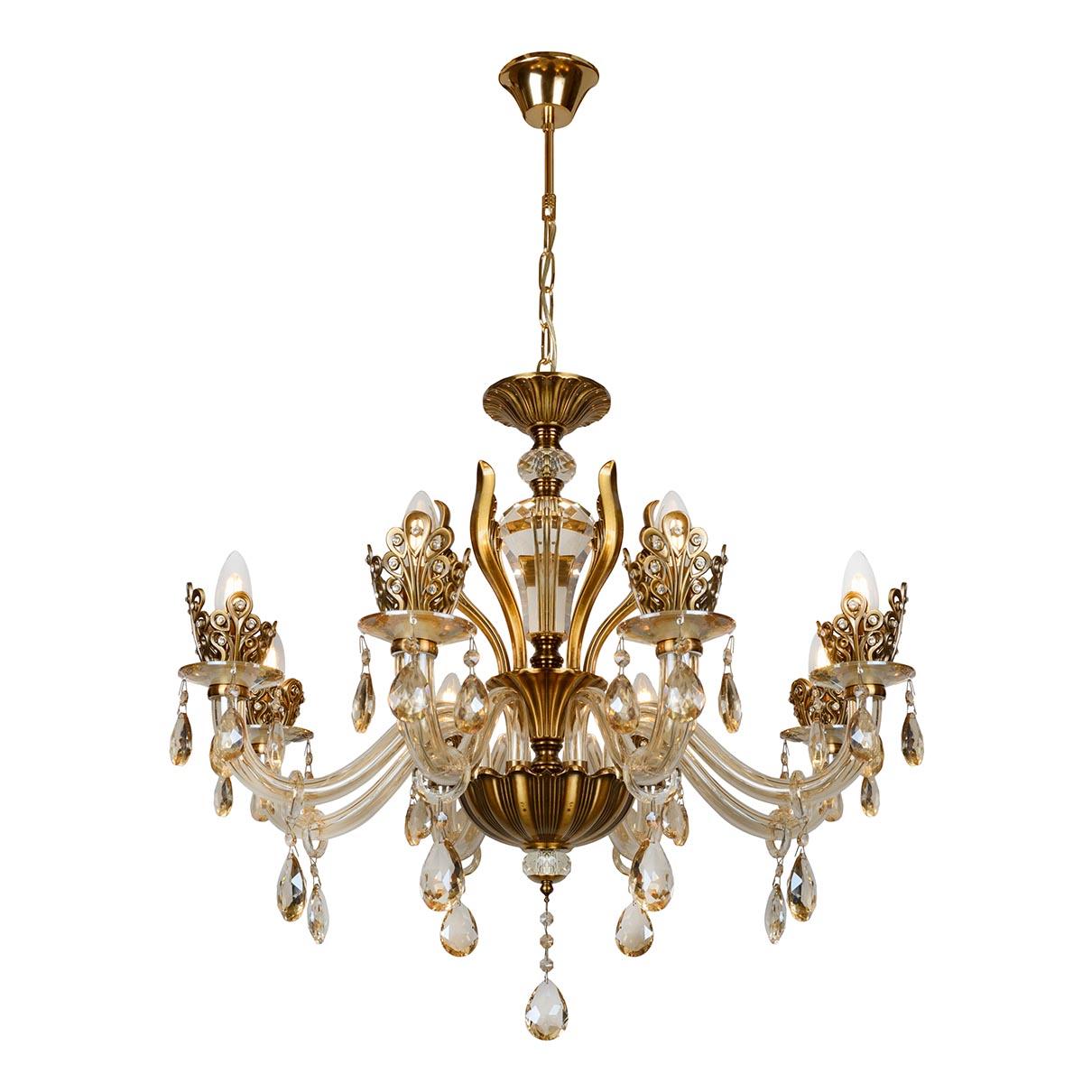 Подвесная люстра iLamp Asia 61078-8 BR