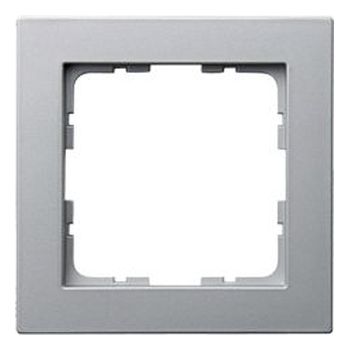 Рамка Jasmart G-Classic 1-постовая цвет алюминий поликарбонат G1001S