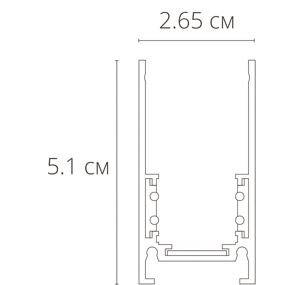 Шинопровод Arte Lamp Linea-accessories A460233