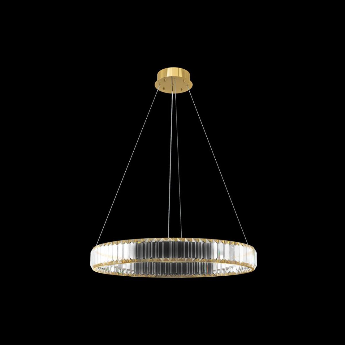 Подвесной светильник Loft IT Crystal ring 10135/600 Gold