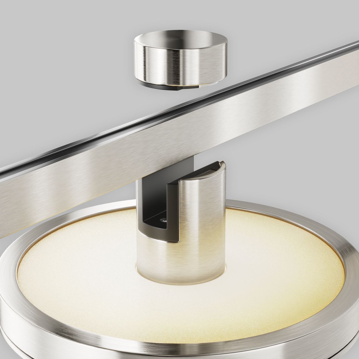 Трековый магнитный светильник Maytoni Technical Plato Flarity TR152-1-7W3K-PT