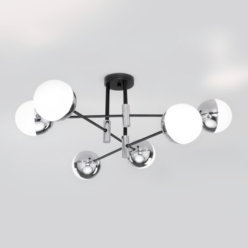 Потолочная люстра Eurosvet Nuvola 70129/6 хром Smart a057081