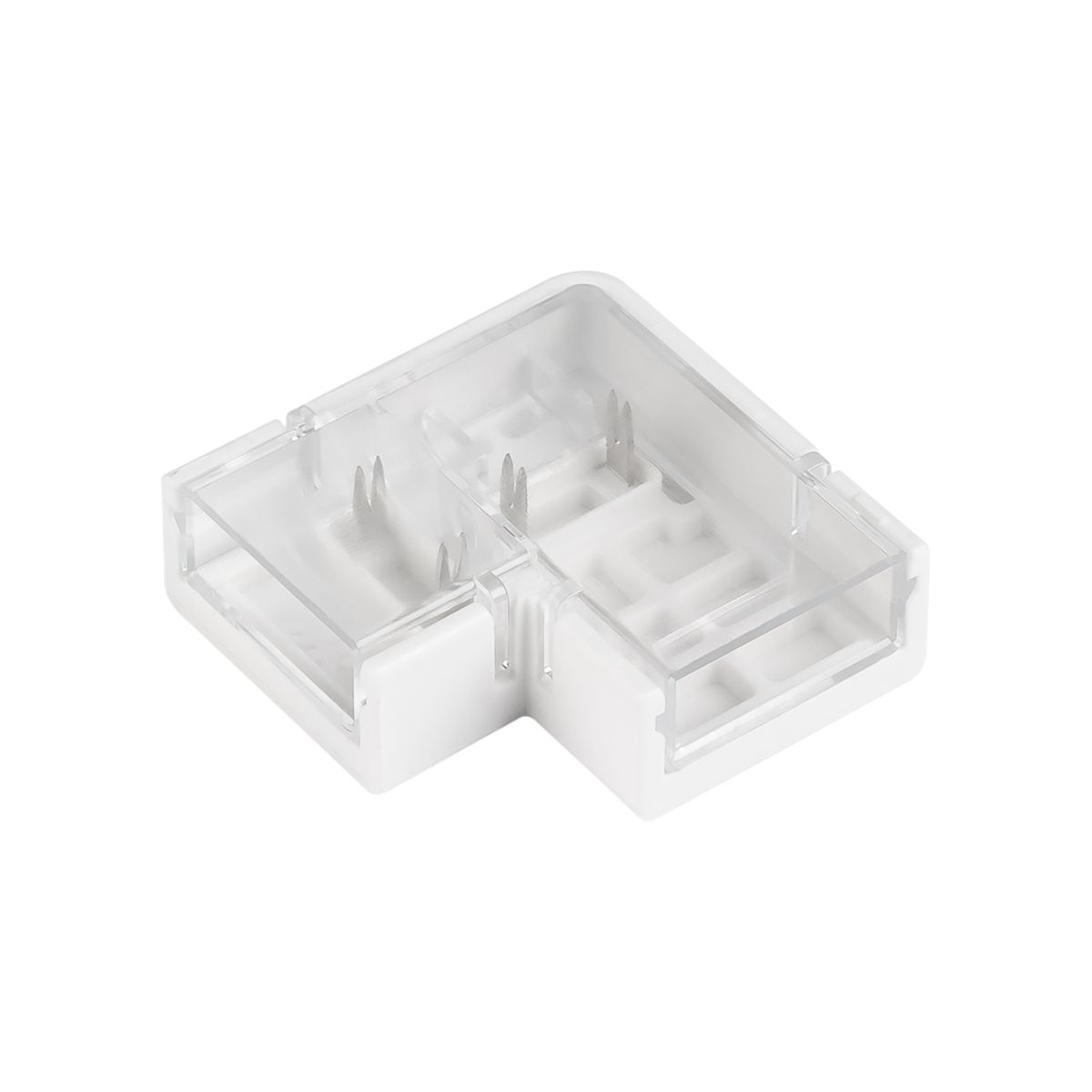 Коннектор угловой Arlight COB-MONO-10mm-2pin-STS-IP68 (Прозрачный) 059159