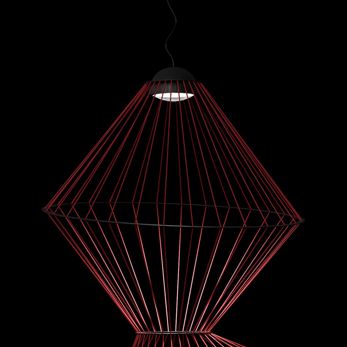 Подвесная люстра Loft IT Beam 10292/B Red