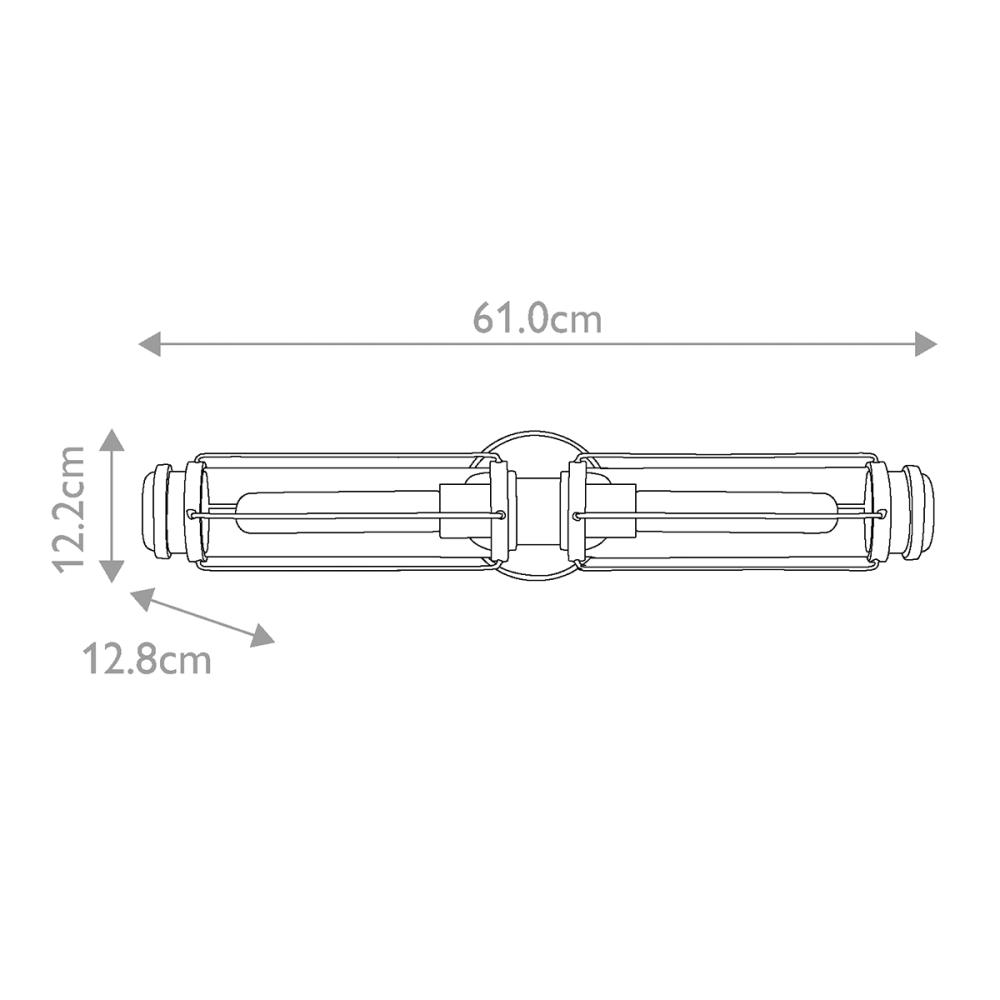 Настенный светильник Hinkley Masthead HK-MASTHEAD2-PCBK