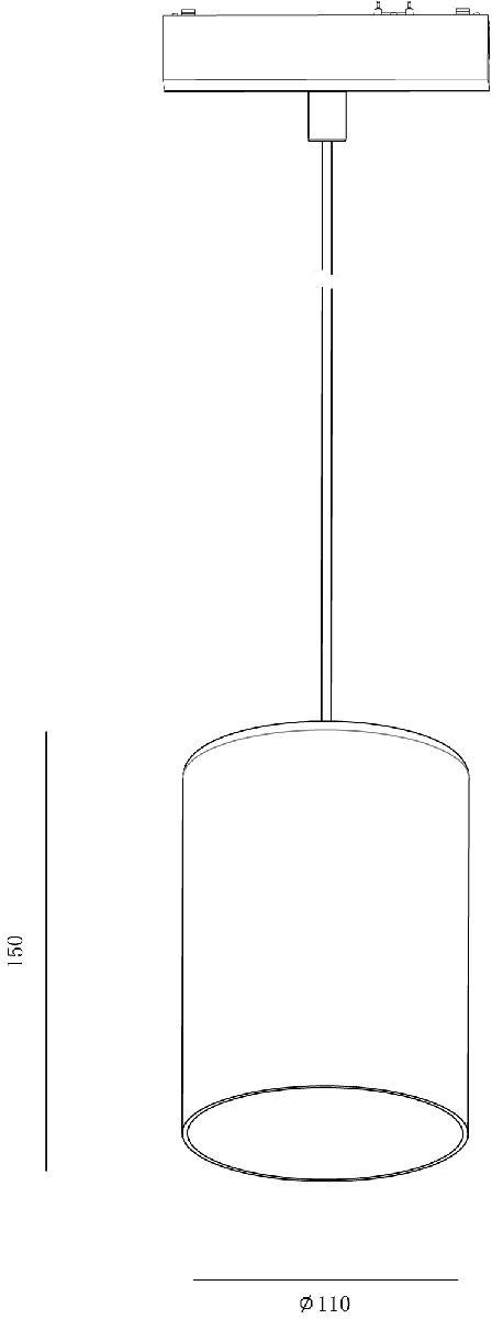 Трековый светильник SWG PRO P-SLIM-150GLWH-6-CCT 022095