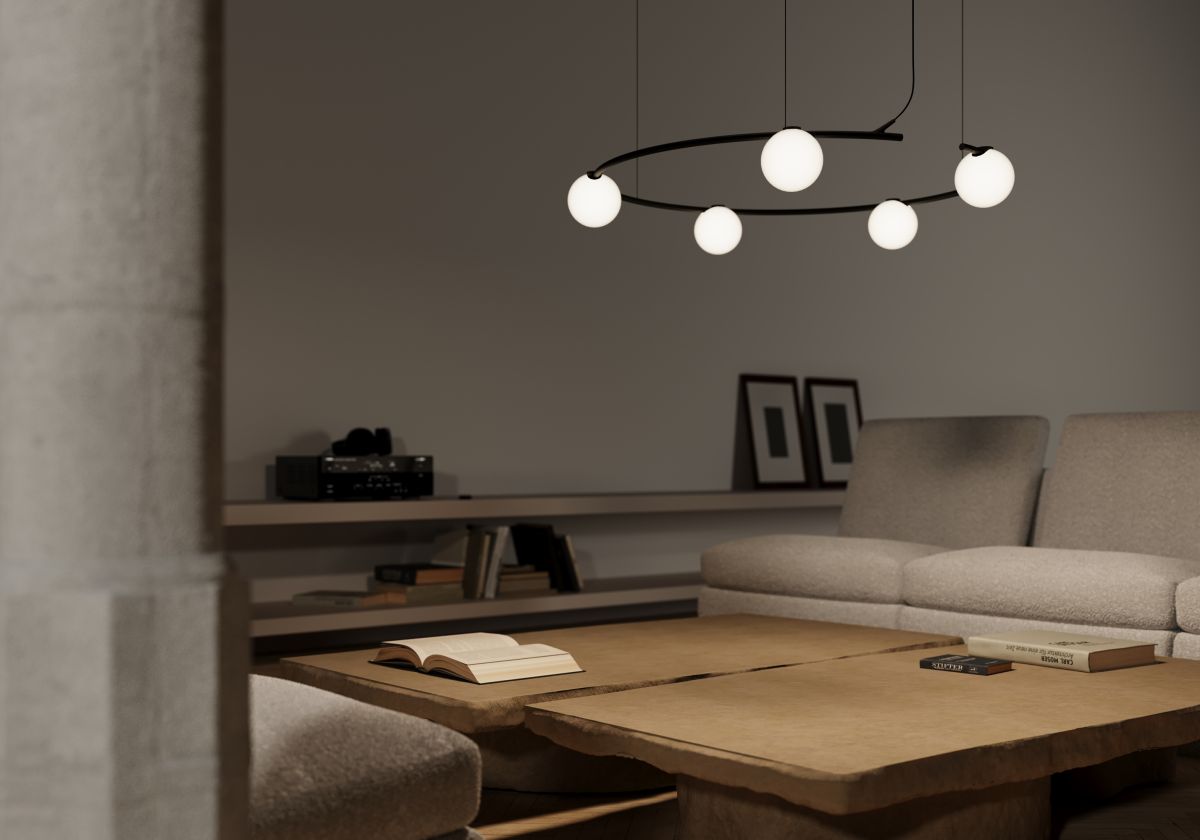 Трековый светильник Maytoni Technical Luna Arity TR236-1-5W3K-B