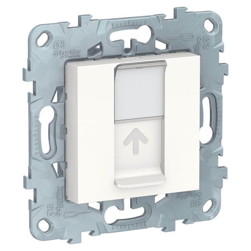 Лицевая панель RJ45 Keystone/Systimax Schneider Electric Unica New NU546118