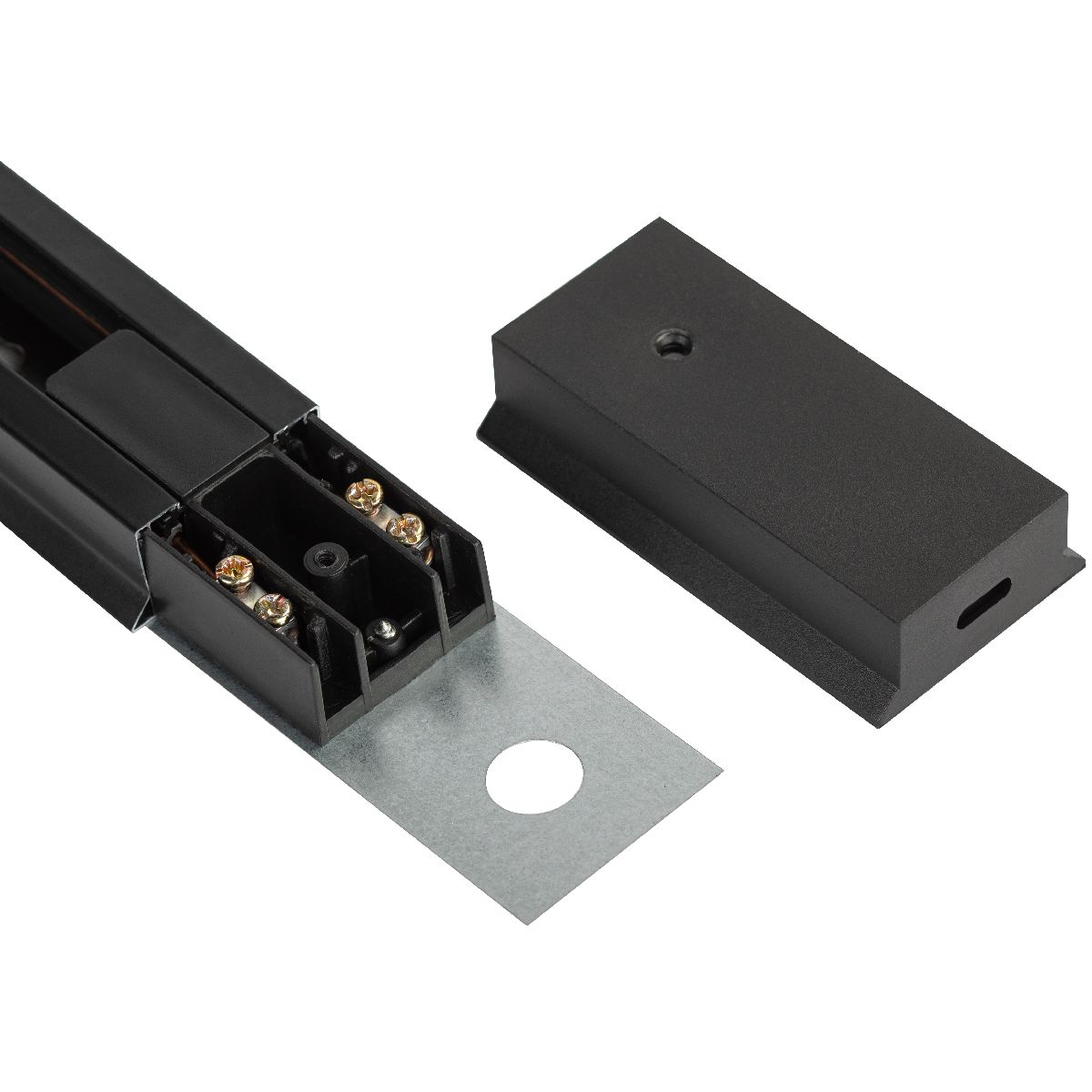 Трековый однофазный светильник (4 шт.) Эра TR70-SET4-GU10-BK Б0063956