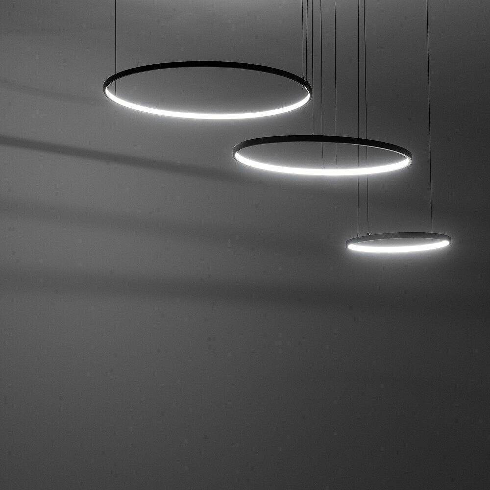 Подвесная люстра Nowodvorski Circolo Led Black 10867