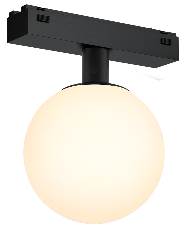 Трековый магнитный светильник iLedex Vision 4825-046-D120-6W-340DG-3000K-BK