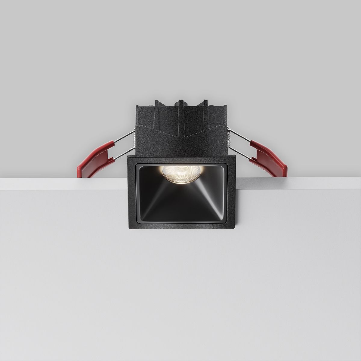 Встраиваемый светильник Maytoni Alfa LED DL043-01-10W4K-SQ-B-1