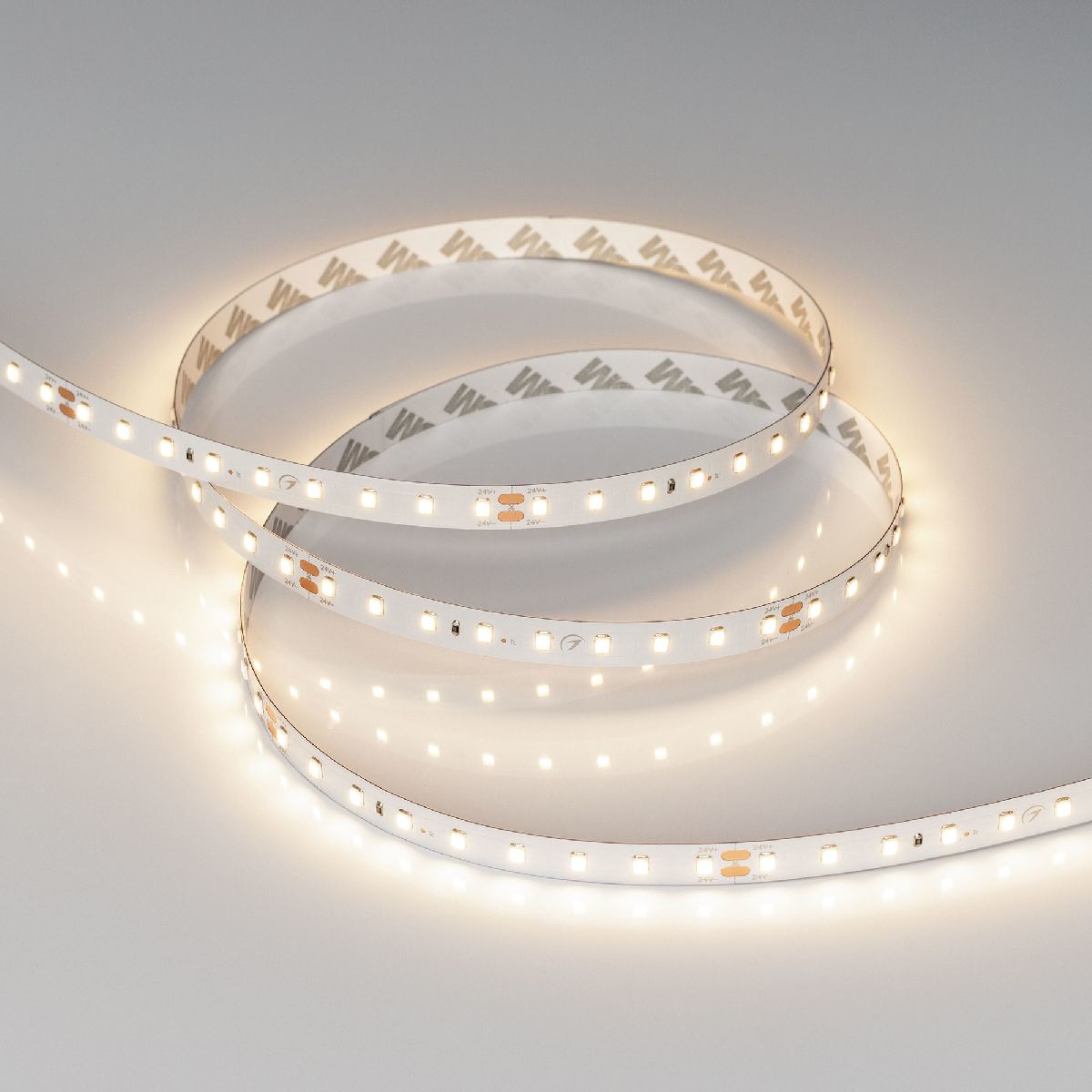 Светодиодная лента Arlight RT-A90-10mm 24V Warm3000 4.8 W/m, IP20, 2835, 5m 038778