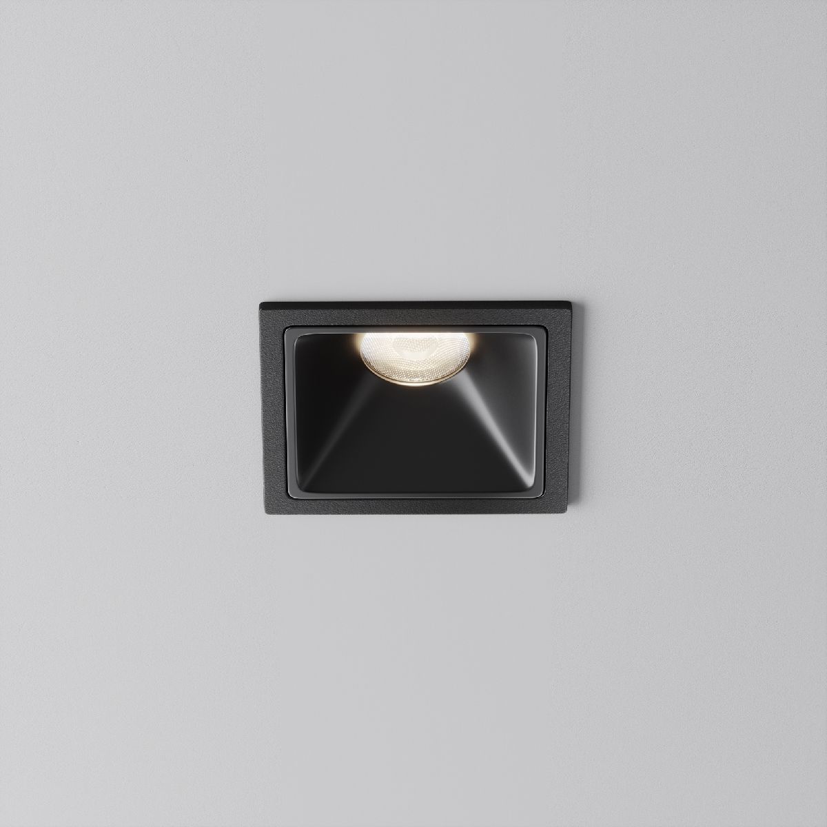 Встраиваемый светильник Maytoni Alfa LED DL043-01-10W4K-SQ-B-1