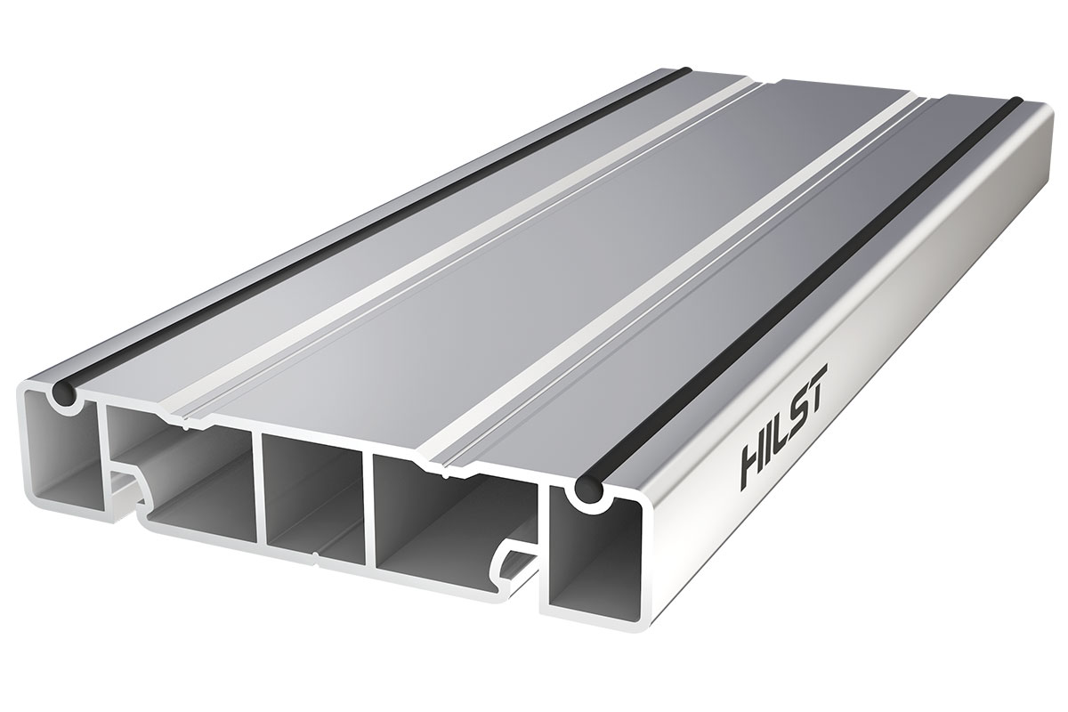 Стыковочная алюминиевая лага HILST 100*20*4000 мм