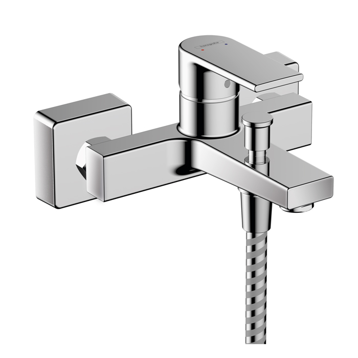 Hansgrohe Vernis Shap Смеситель для ванны, однорычажный, цвет: хром