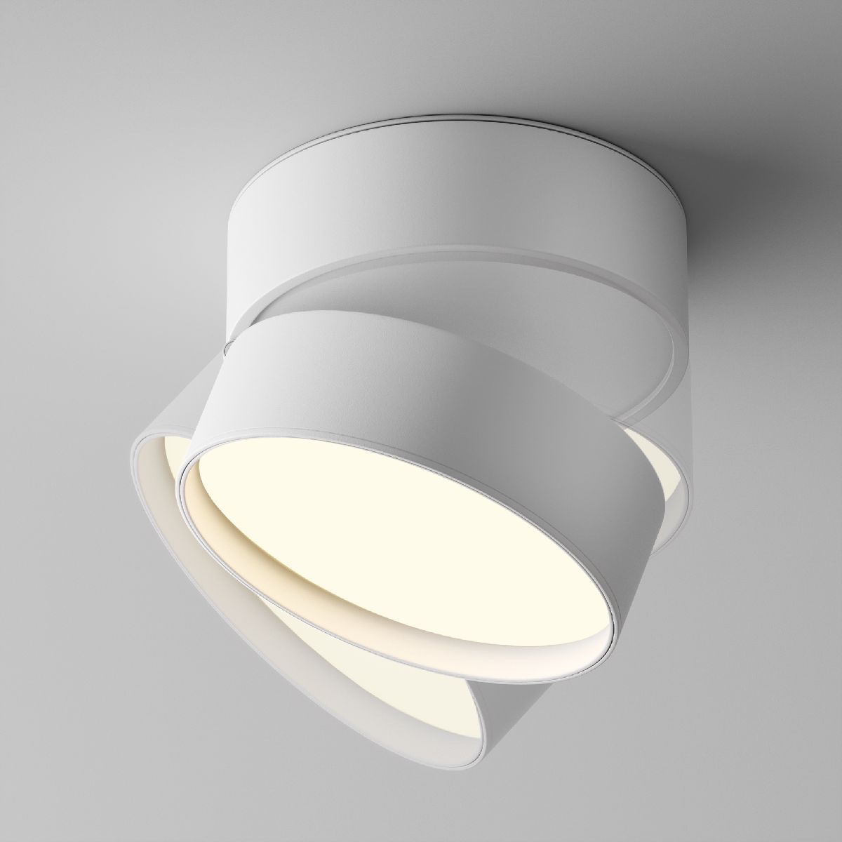 Накладной спот Maytoni Onda C024CL-18W3K-W-1