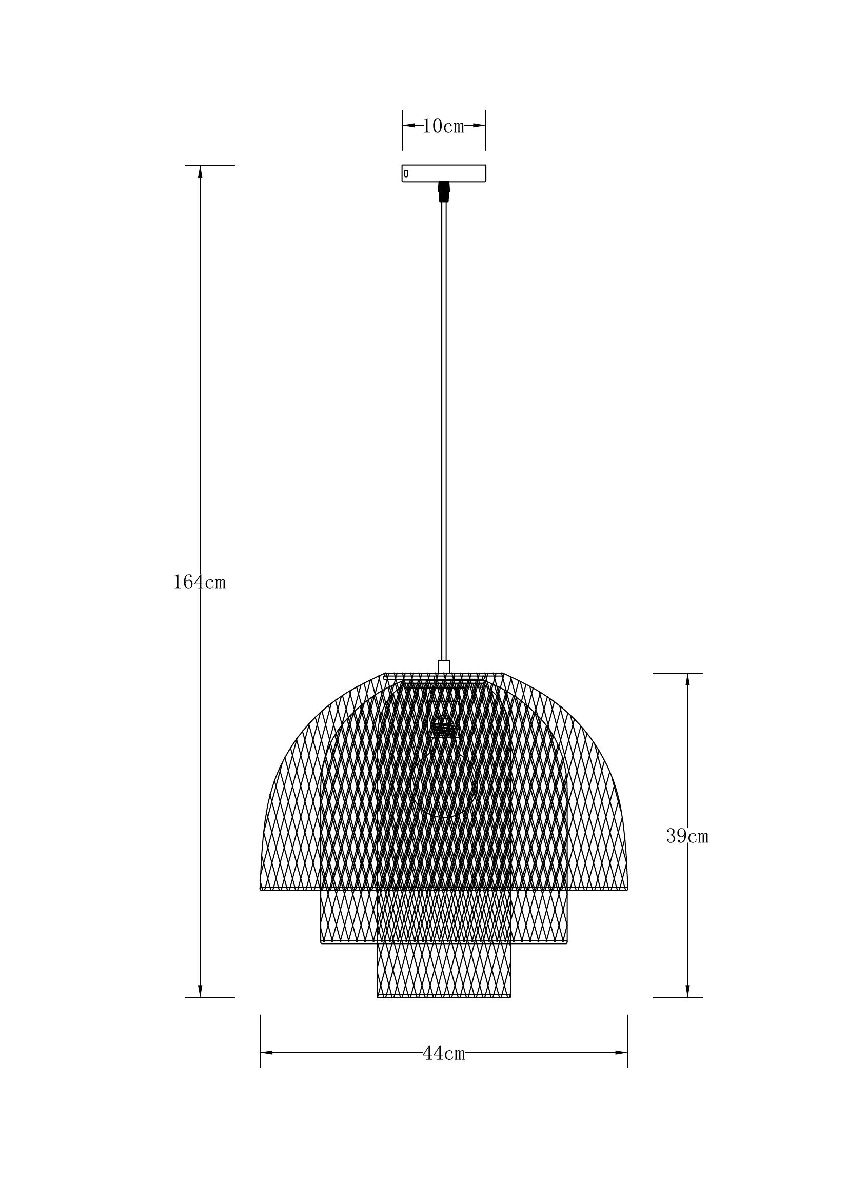 Подвесной светильник Arte Lamp Castello A7064SP-1BK