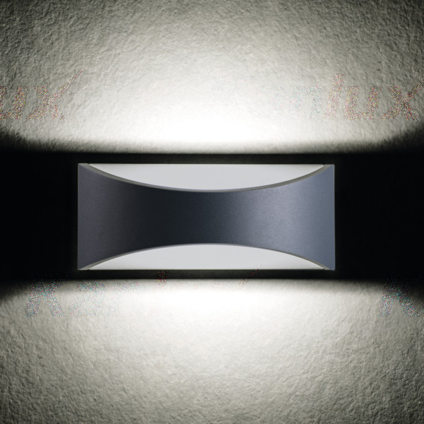 Уличный настенный светильник Kanlux Biso Led el 8W-GR 29260
