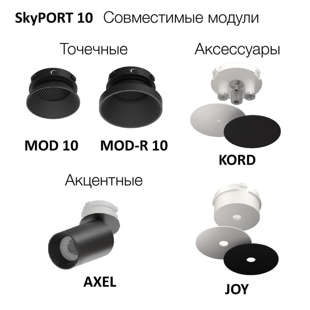 Закладная платформа для натяжного потолка Skytek SkyPORT.10 TENS CLP10