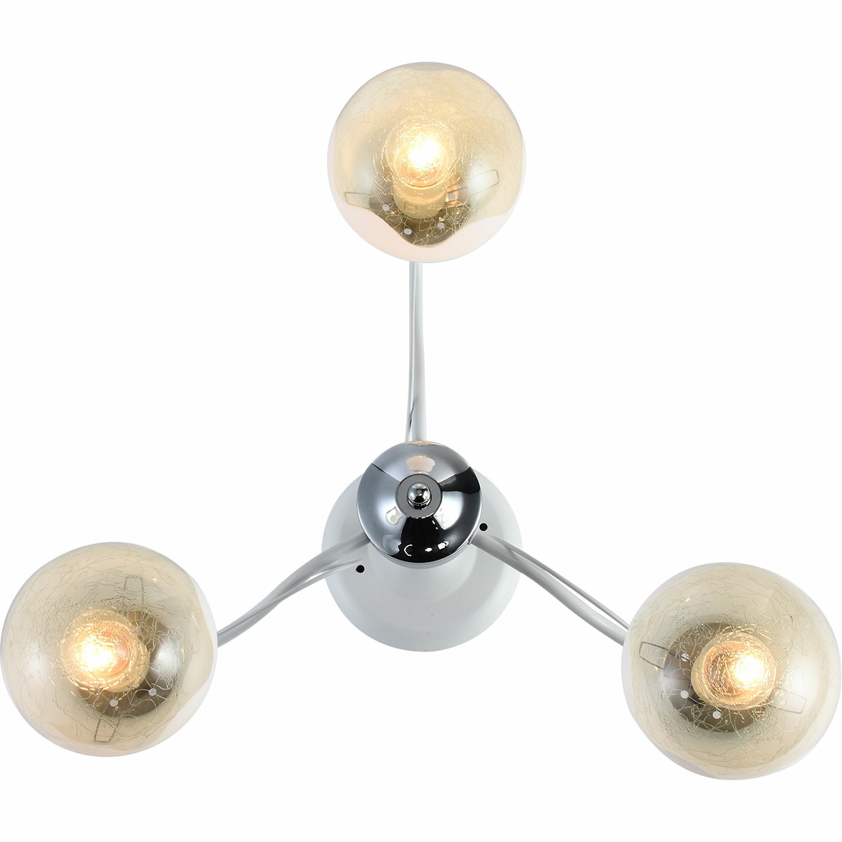 Люстра на штанге Reluce 01326-0.3-03 WH+CR